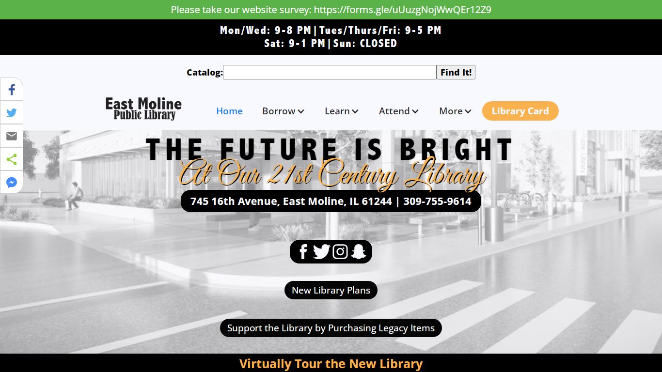 East Moline Public Library: Our Future is Bright