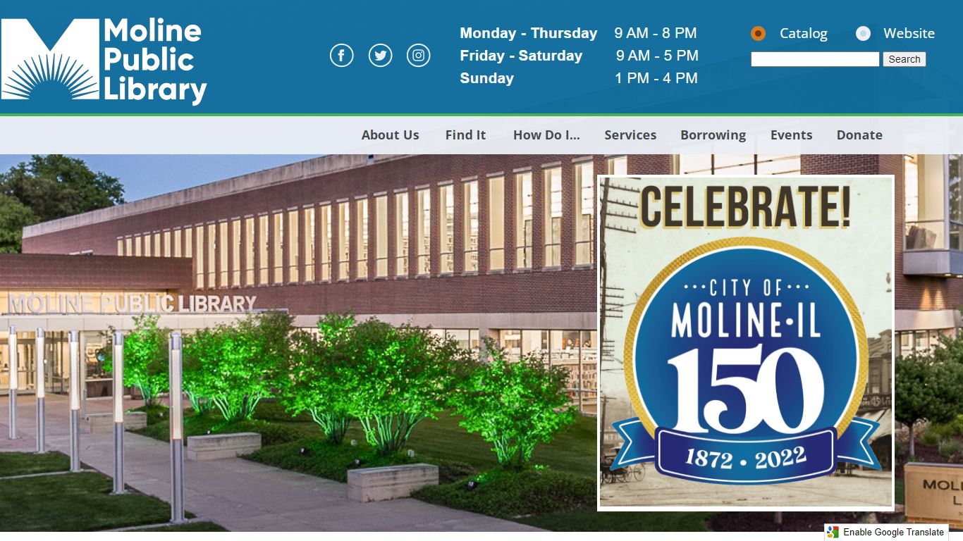 Moline Library, IL | Official Website